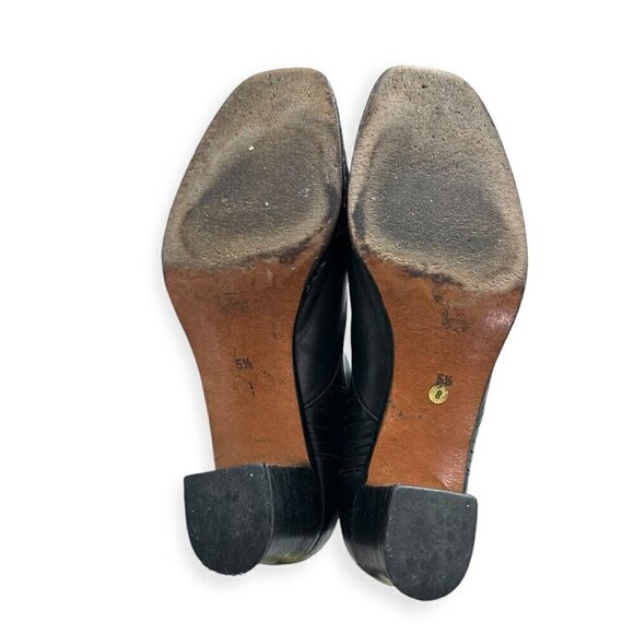 Stephane Kelian Black Leather Chelsea Boots, Size US 8, Mid heel - Picture 7 of 9